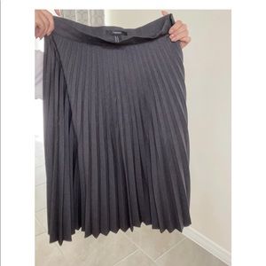 Black charcoal skirt